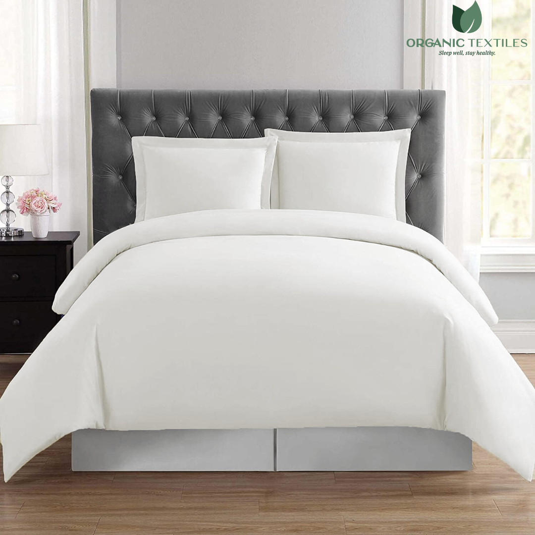 Premium Organic Cotton Duvet Cover 550 TC - GOTS Certified