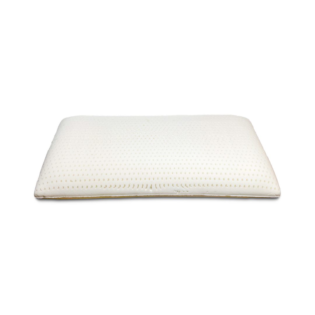 Almohada DS Talalay 100% Natural con Funda de Algodón Orgánico con Cremallera