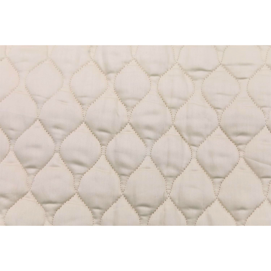 Premium Organic Cotton Crib Mattress Pad, 350 TC (GOTS CERTIFIED)