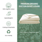 Premium Organic Cotton Duvet Cover 350 TC - GOTS Certified