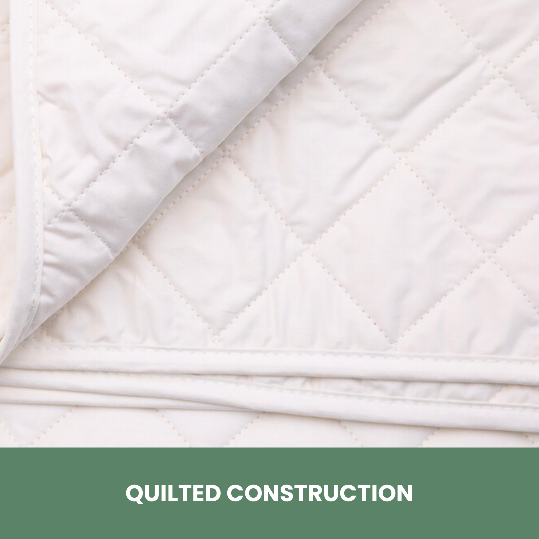 Organic Cotton Coverlet Comforter - Soft, Durable, and Hypoallergenic