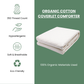 Organic Cotton Coverlet Comforter - Soft, Durable, and Hypoallergenic