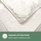 Organic Cotton Bamboo Comforter with Organic Cotton Cover - Organic Textiles