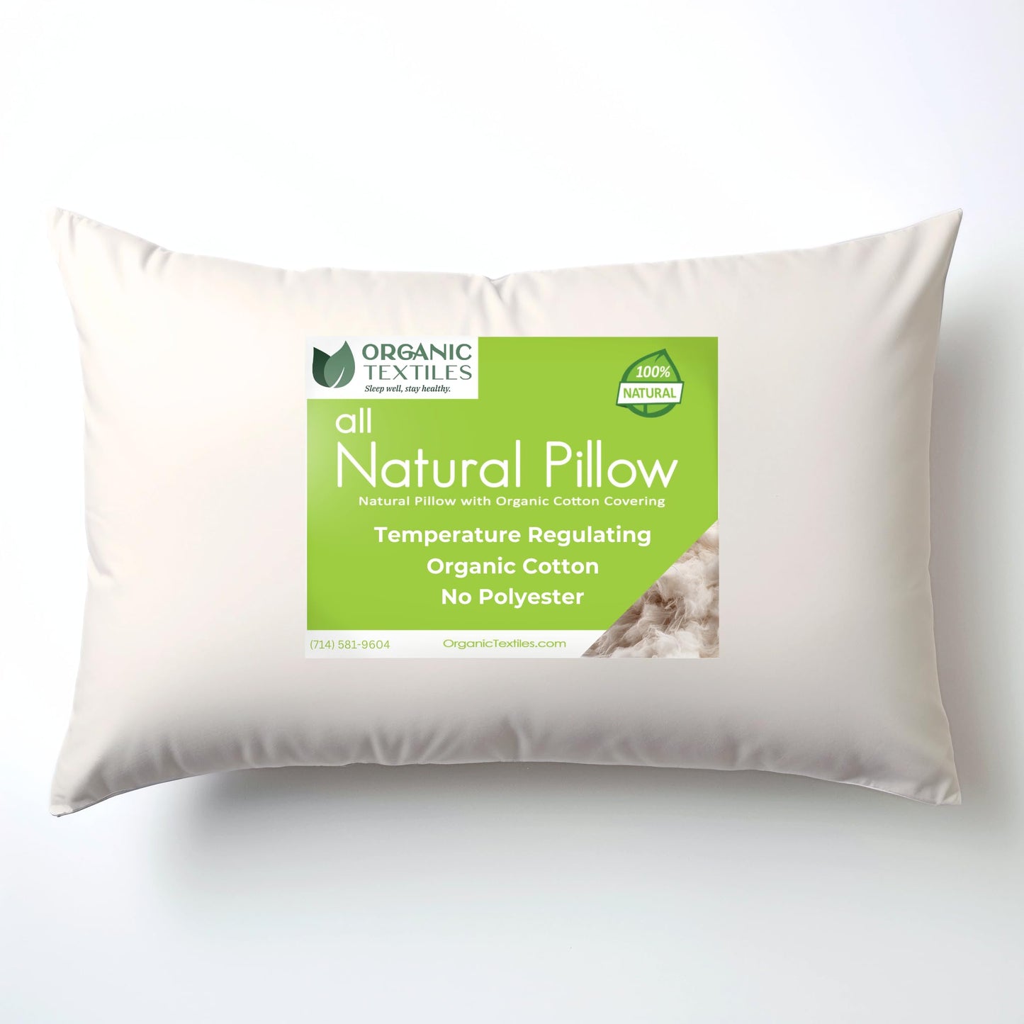 100% Organic Children Pillow (Child Size)