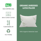 Bamboo Shredded Latex Pillow for Neck Pain Relief [GOLS CERTIFIED]