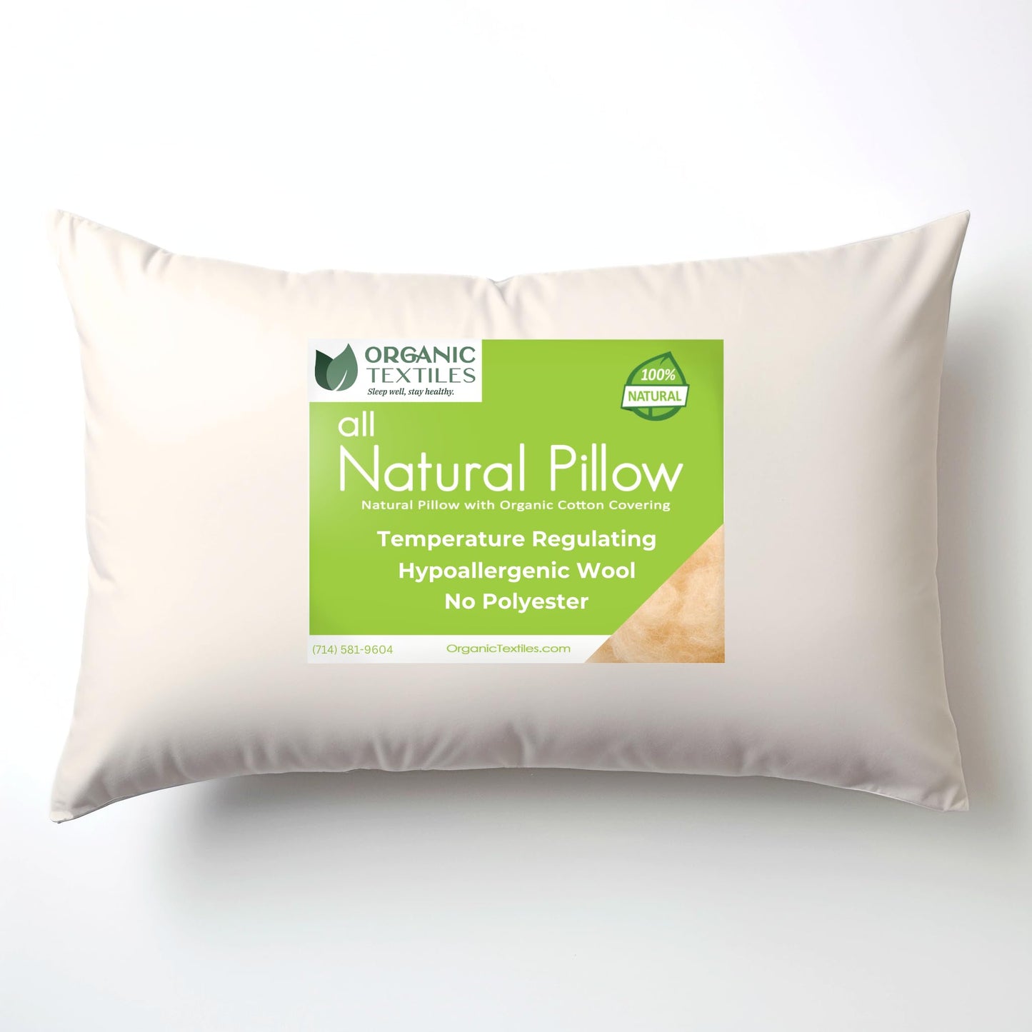 OrganicTextiles Organic Toddler Pillows